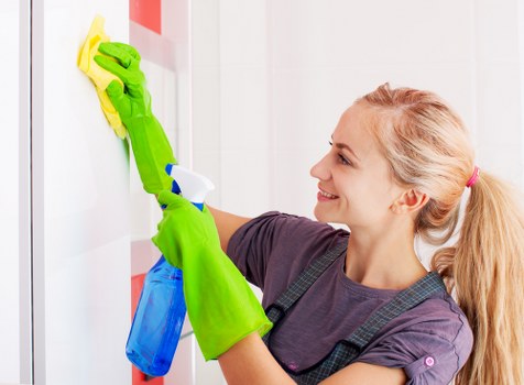 Eco-friendly carpet cleaning van and recycling materials in Forest Gate