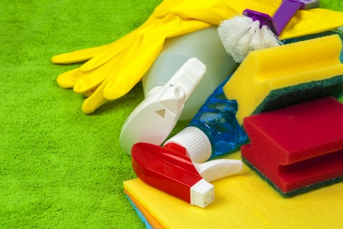 Clean and refreshed carpet fibers after cleaning in Forest Gate