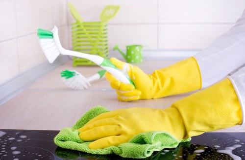 Steam cleaning curtains for a fresher interior